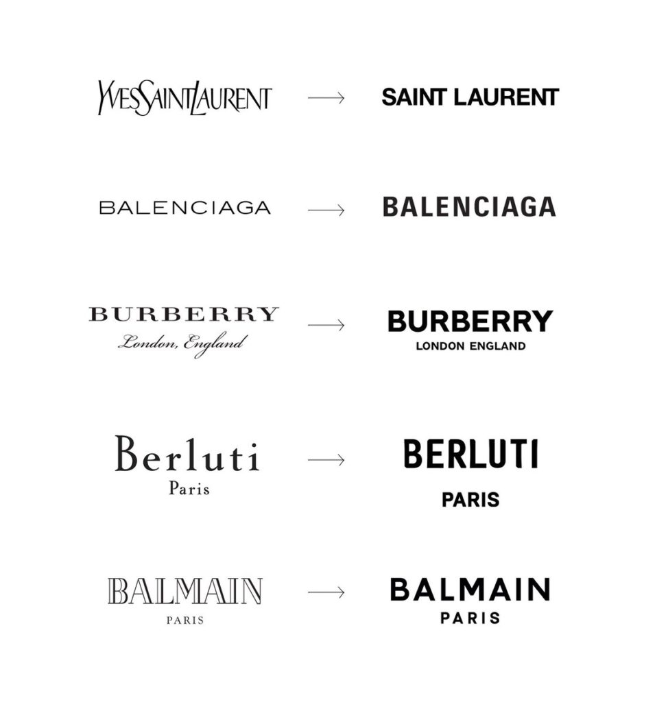 Fashion Brand Rebrands